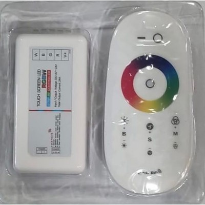 Контроллер сенсорный 24А RGB+W (12v-24v. 288w-576w)